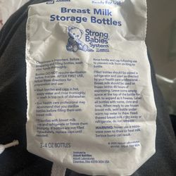 Breast Milk Storage Jars 