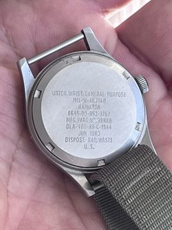 Vintage US Military Hamilton Watch
