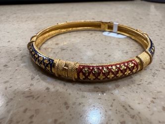22k Red and Blue bangle || 17.1 grams