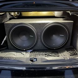 Subwoofers and Amp