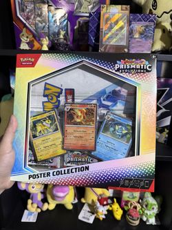 Pokemon Prismatic Evolution Poster Collection SEALED