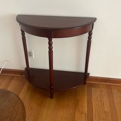Side table real wood- $50 OBO