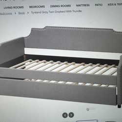 Charcoal Grey Daybed