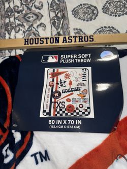 Astros Plush Throw