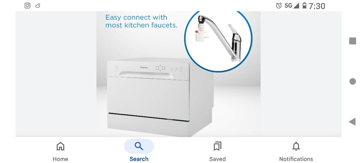 Danby Countertop Dishwasher