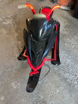 kids snowmobile