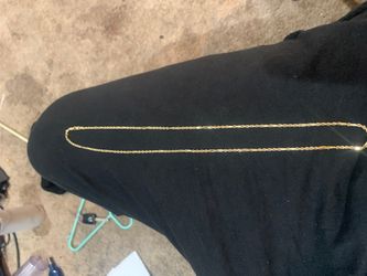 18 inch 14k gold chain