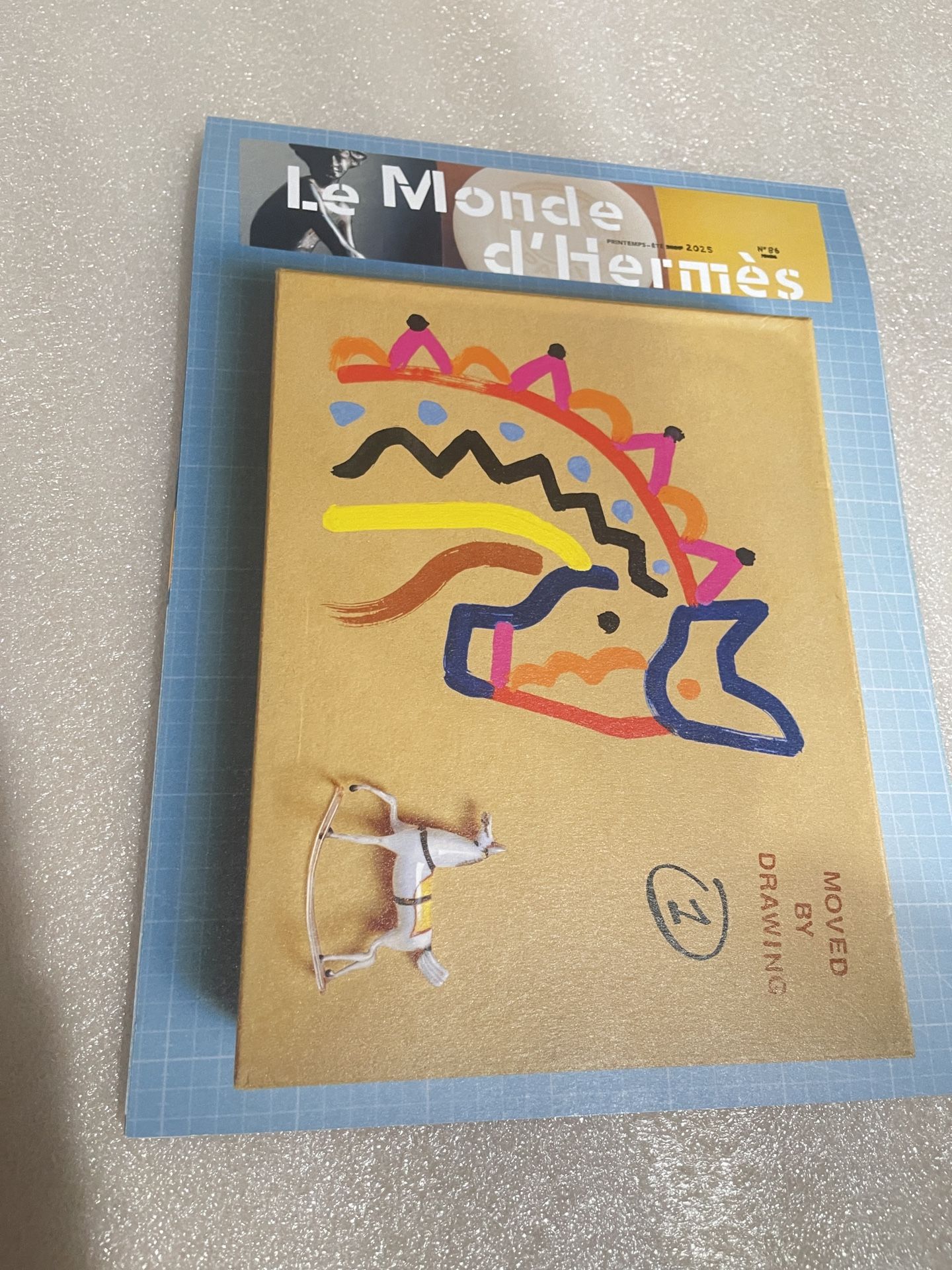 Hermes 2025 Printers Le Monde Drawing