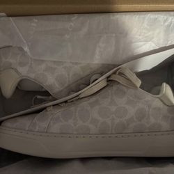 COACH Men's High Line Signature Logo Leather Sneakers (bought in Houston Premium Outlets)