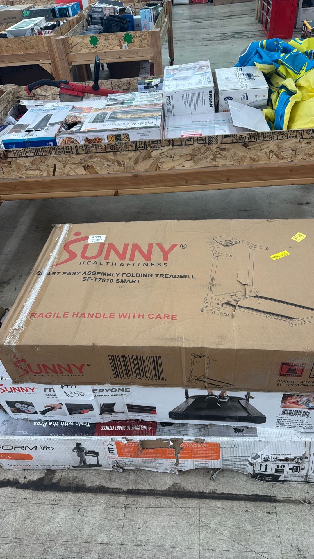 Sunny Health And Fitness Treadmill