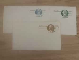 Unused USPS Postage Postcards