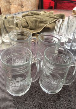 Set of 4 mugs, Bud KING OF BEERS