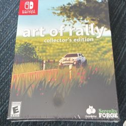 Art Of Rally Collector's Edition Nintendo Switch New Factory Sealed Serenity New Sealed 