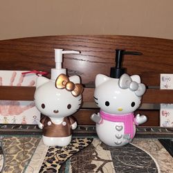 Hello Kitty Refillable Soap Dispenser