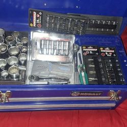 Blue Heavy Duty Kobalt Tool Case 