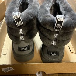 Woman’s Fluff Mini Quilted Uggs 