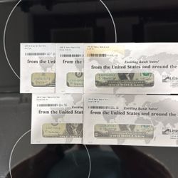 Lot Of 5 Notes