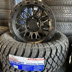 LT 265/70/17 MT And Lock Rims Toyota Tacoma 4runner Chevy