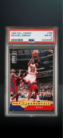 1996 Michael Jordan PSA Grade mint 8 Card