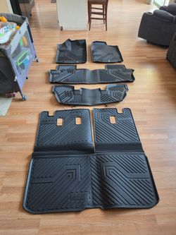 New Open Box All Weather Heavy Duty Floor Mats (Full Set) for Honda Pilot