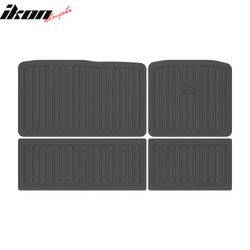 Fits 2019-2024 Infiniti QX80& Nissan Armada TPE Backrest Mat Rear Seat Back Cover