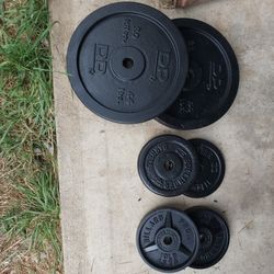Standard And Olympic Steel Weight Plates ($1.°° A Lb