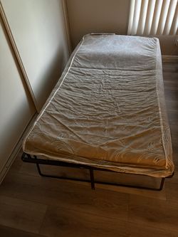 Single Fold Down Bed