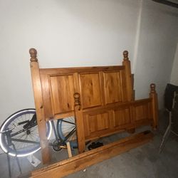Wood Bed Frame