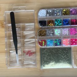 Nail article sticker set