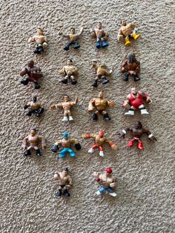 Mini WWE Wrestlers