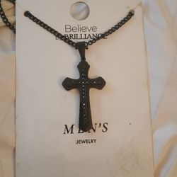 Cross Pendant With CRYSTALS