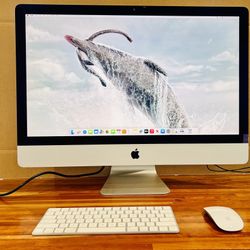 Apple imac 27” 2019 3.7Ghz 6-core Intel i5 16GB RAM 500GB SSD RADEON PRO 580X 8GB V-Ram!!