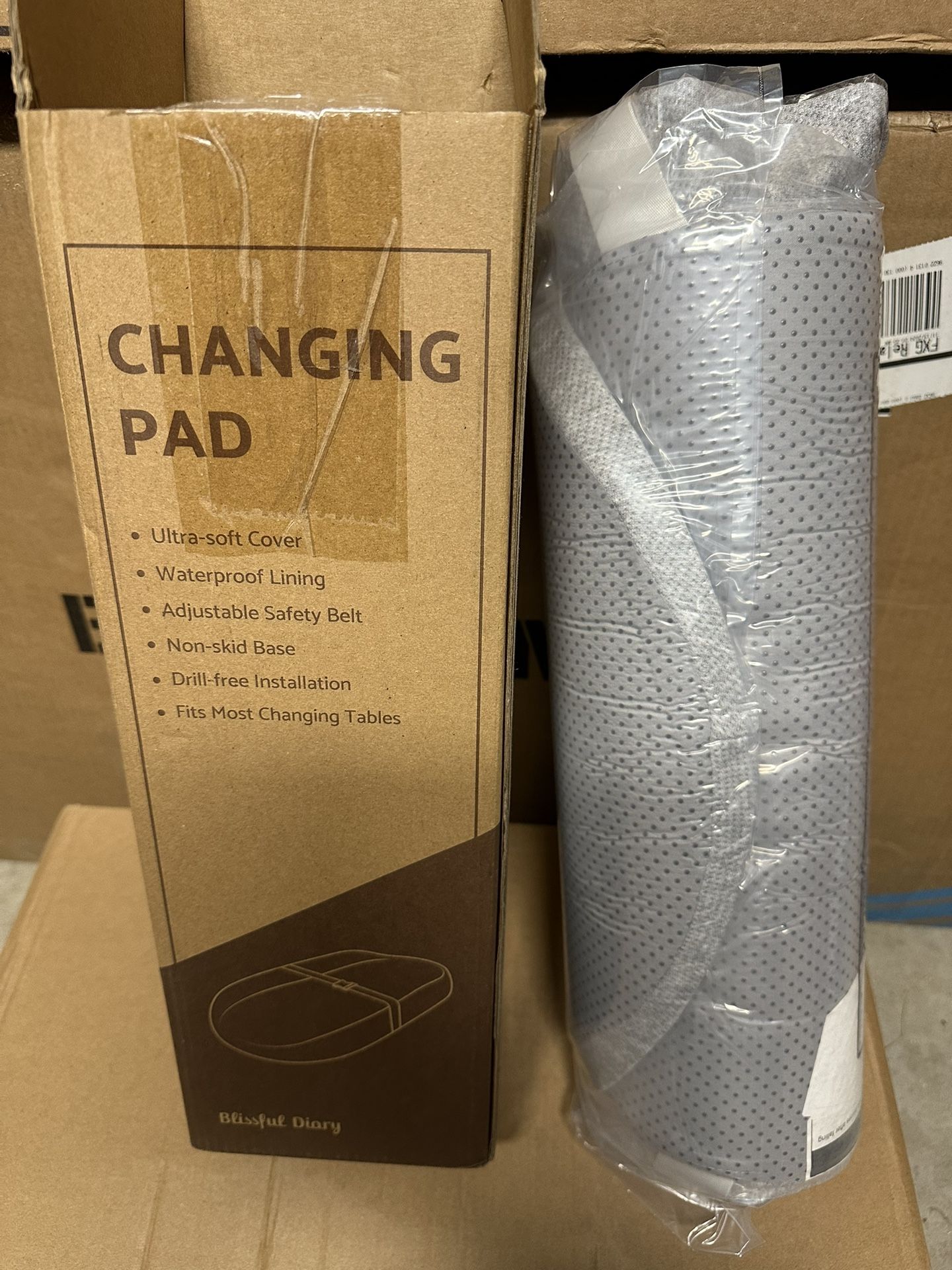 Blissful Diary Baby Changing Pad with Waterproof Lining Foam