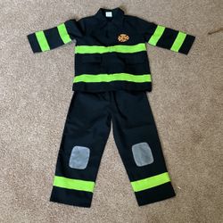 Fire Fighter Costume 4 Years Old