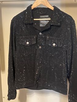 Daniel Diamond black cash embellished jacket