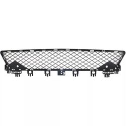 Front Bumper Grille Textured Mercedes Benz C(contact info removed)-2015 Replacement REPM015358