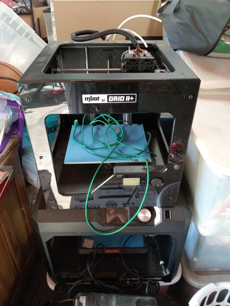 Two 3d Printers And Filament