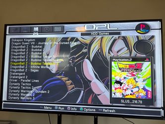 Ps2 console with games
