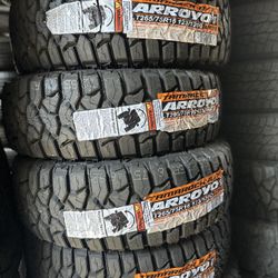 LT 265/75/16 Arroyo Rt Free Mount And Balance Montadas Y Balanciadas Gratis