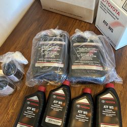 Toyota fluids - trans fluid and coolant