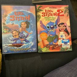 LILO And Stitch DVD’s 