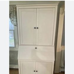 Ikea Secretary Desk Solid Wood