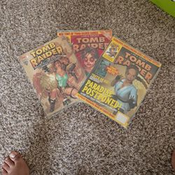 Sealed Vintage Lara Croft Tomb Raider Magazines 