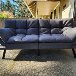 Modern Grey Convertible Sleeper Sofa-Excellent Condition!