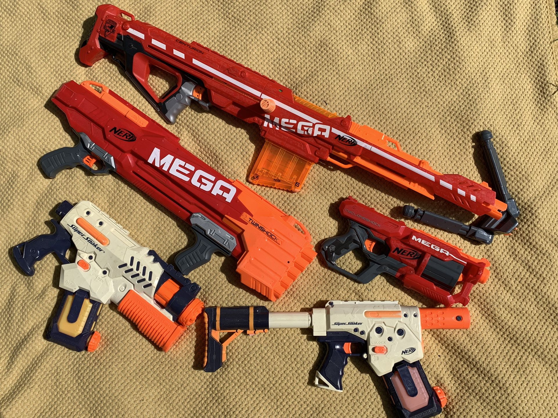 Nerf Gun Lot plus Ammo