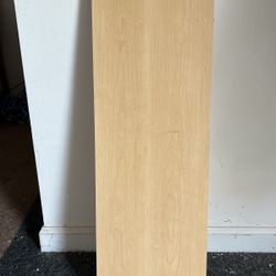 34 3/8  in Long X  10 1/2 in Wide Press Wood Shelve Piece 