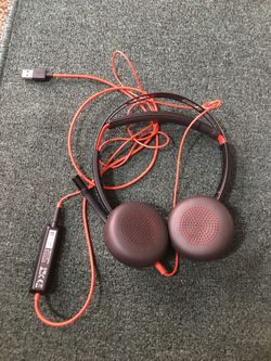 Plantronics Blackwire 5220 - 5200 Series Headset - on-ear Wired - 3.5 mm jack, USB-C