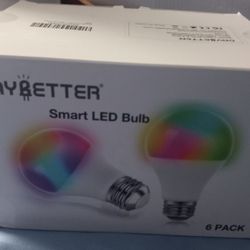 Daybetter Smart Led Bulb 6 Pack Brand New #SWTYBRGB06