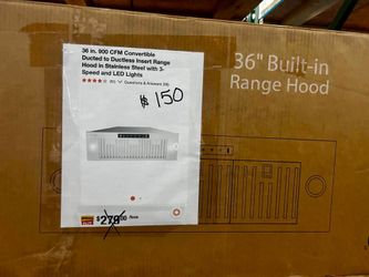 36in Under Cabinet Range Hood