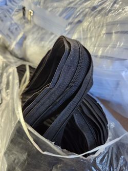 Zipper Blanco. Y Negro. N 5. 200 Metros